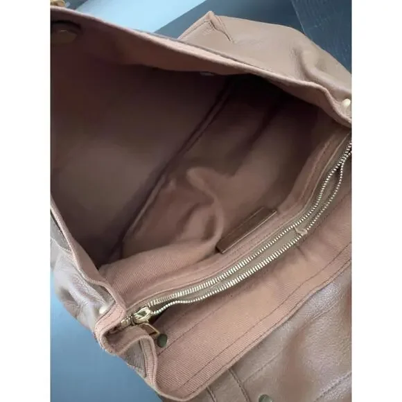 Yves Saint Laurent Muse Women's Leather Handbag, Shoulder Bag Tan - Picture 13 of 15